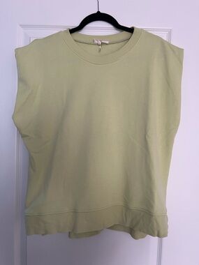 Women’s Sleeveless Crewneck Top - Lime Green